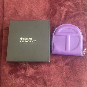 Telfar Wallet -Grape